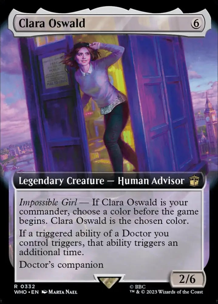 Clara Oswald (Extended Art) [Doctor Who] - MTG Single