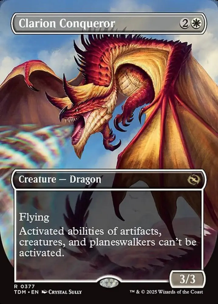 Clarion Conqueror // Clarion Conqueror (377) [Tarkir: Dragonstorm]