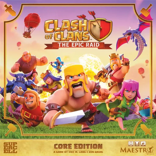 Clash of Clans: The Epic Raid Board Games (EN) - Board Games