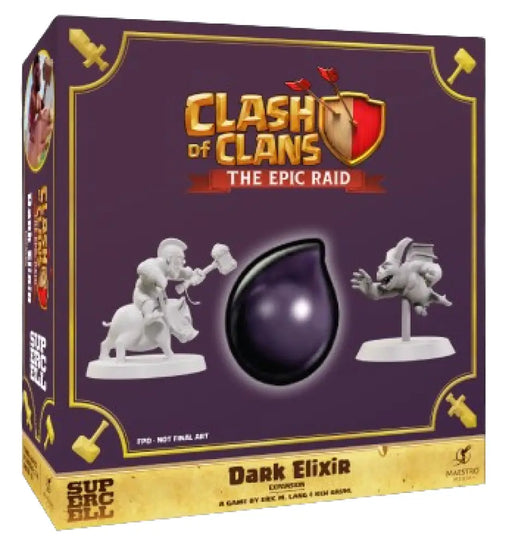 Clash of Clans: The Epic Raid Dark Elixir Expansion (EN) (ETA June 2026) - Board Games