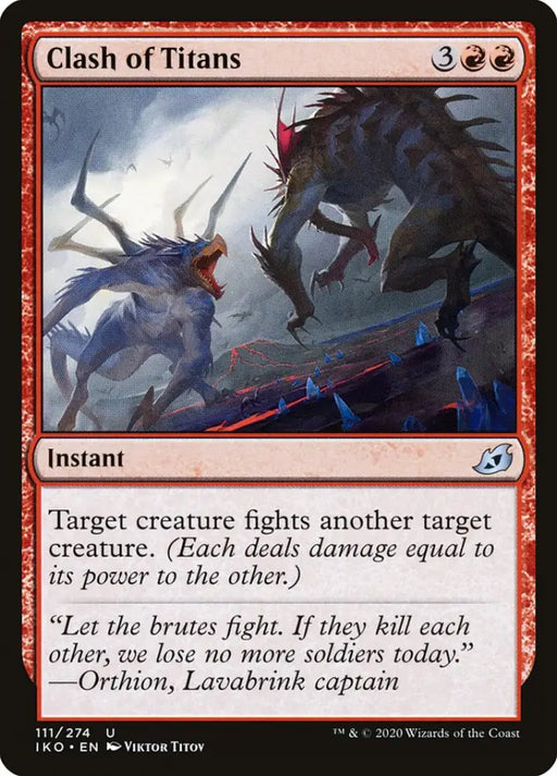 Clash of Titans [Ikoria: Lair of Behemoths] - MTG Single