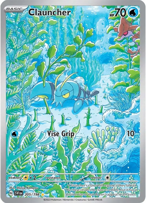 Clauncher (205/198) [Scarlet & Violet: Base Set] - Pokemon Single