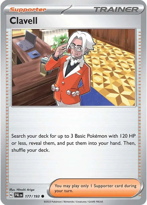 Clavell (177/193) [Scarlet & Violet: Paldea Evolved] - Pokemon Single