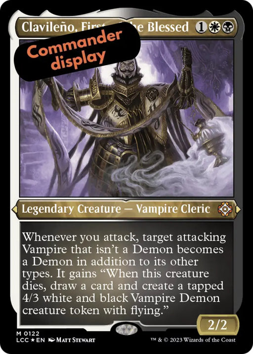 Clavileno First of the Blessed (Display Commander) [The Lost Caverns of Ixalan Commander] - MTG Single