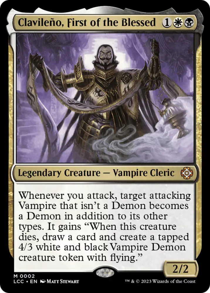 Clavileno First of the Blessed [The Lost Caverns of Ixalan Commander] - MTG Single