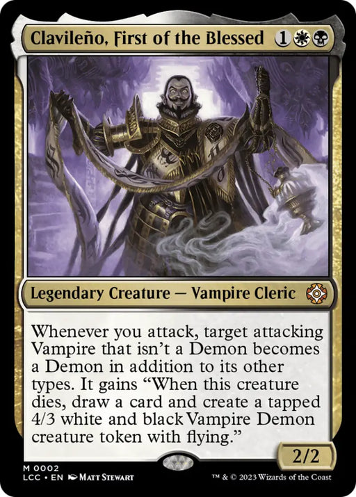 Clavileno First of the Blessed [The Lost Caverns of Ixalan Commander] - MTG Single