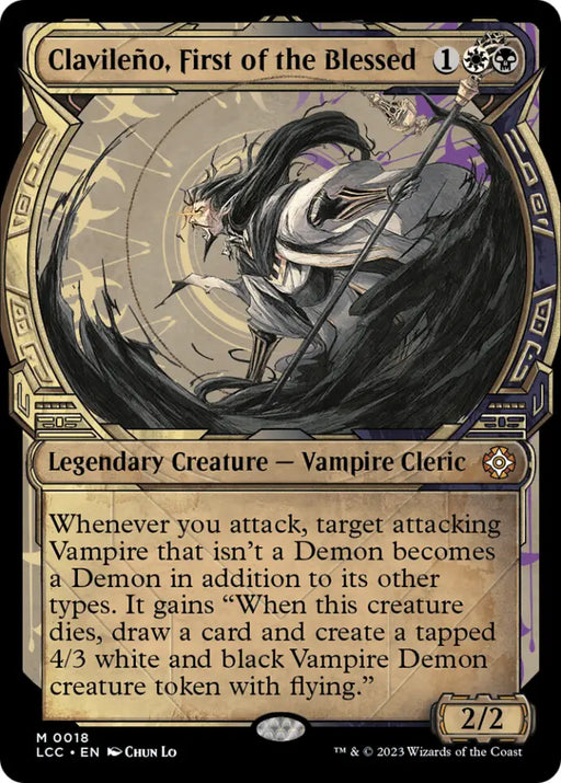 Clavileno First of the Blessed (Showcase) [The Lost Caverns of Ixalan Commander] - MTG Single