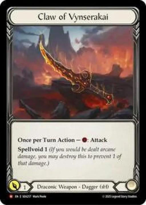 Claw of Vynserakai (SEA257) [High Seas]