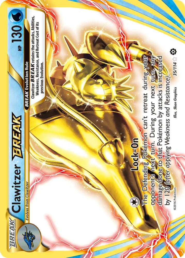 Clawitzer BREAK (35/114) [XY: Steam Siege] - Pokemon Single