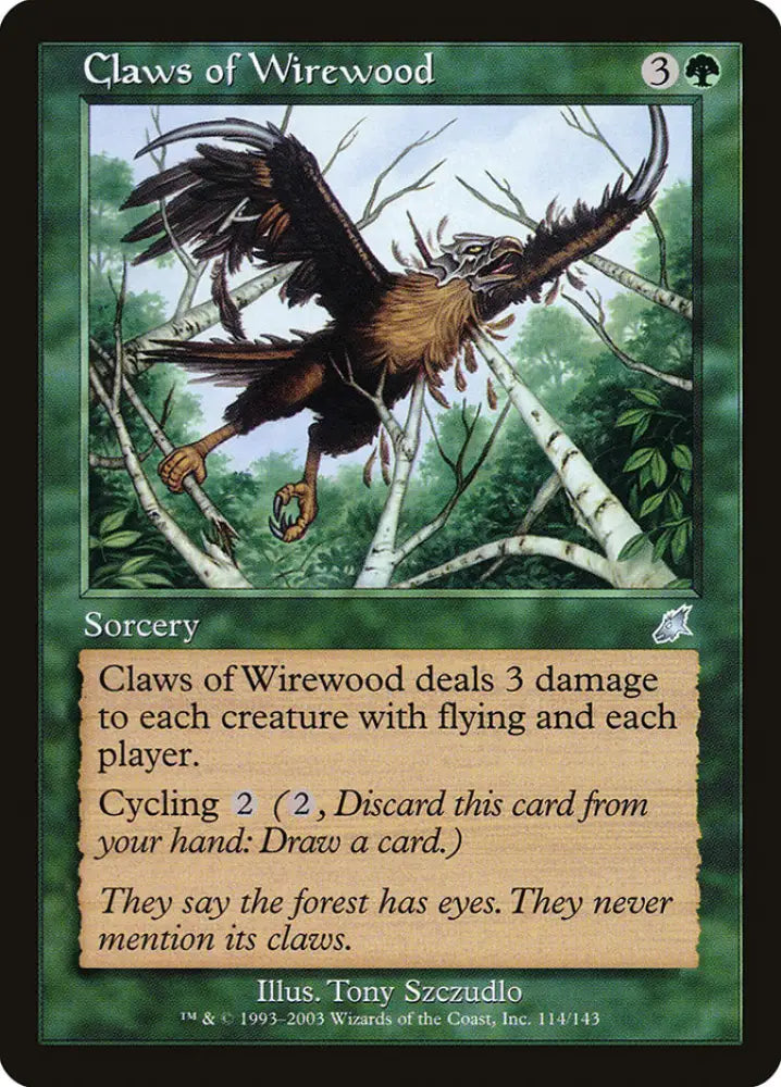 Claws of Wirewood [Scourge] - MTG Single