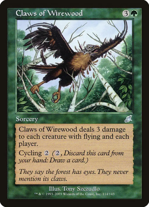 Claws of Wirewood [Scourge] - MTG Single