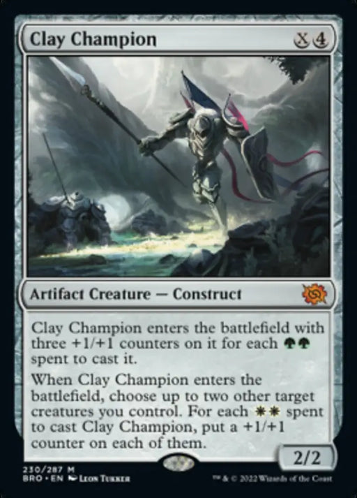 Clay Champion [The Brothers’ War] - MTG Single