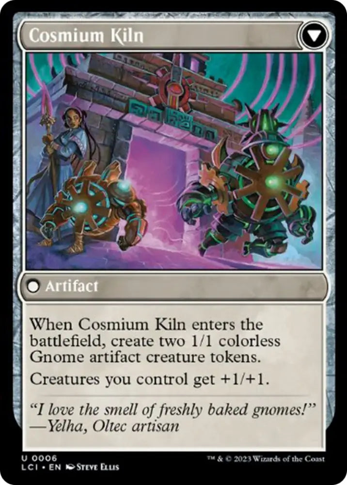 Clay-Fired Bricks // Cosmium Kiln [The Lost Caverns of Ixalan] - MTG Single