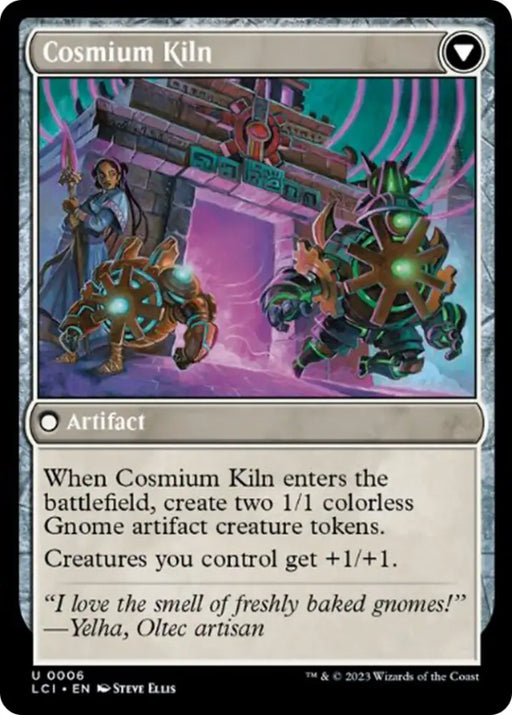 Clay-Fired Bricks // Cosmium Kiln [The Lost Caverns of Ixalan] - MTG Single