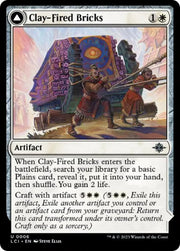 Clay-Fired Bricks // Cosmium Kiln [The Lost Caverns of Ixalan] - MTG Single