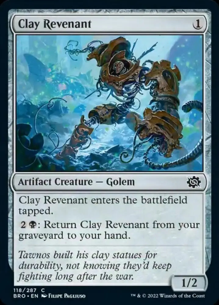 Clay Revenant [The Brothers’ War] - MTG Single