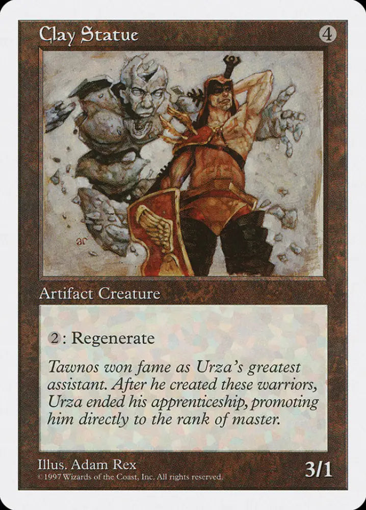 Clay Statue [Fifth Edition] - MTG Single