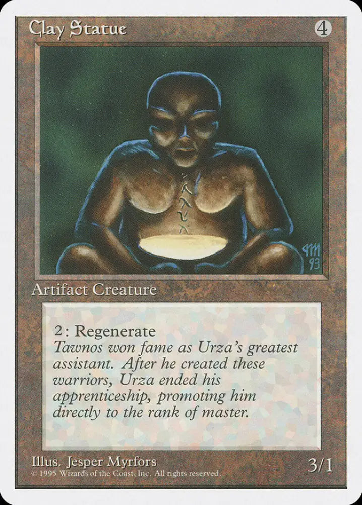 Clay Statue [Fourth Edition] - MTG Single