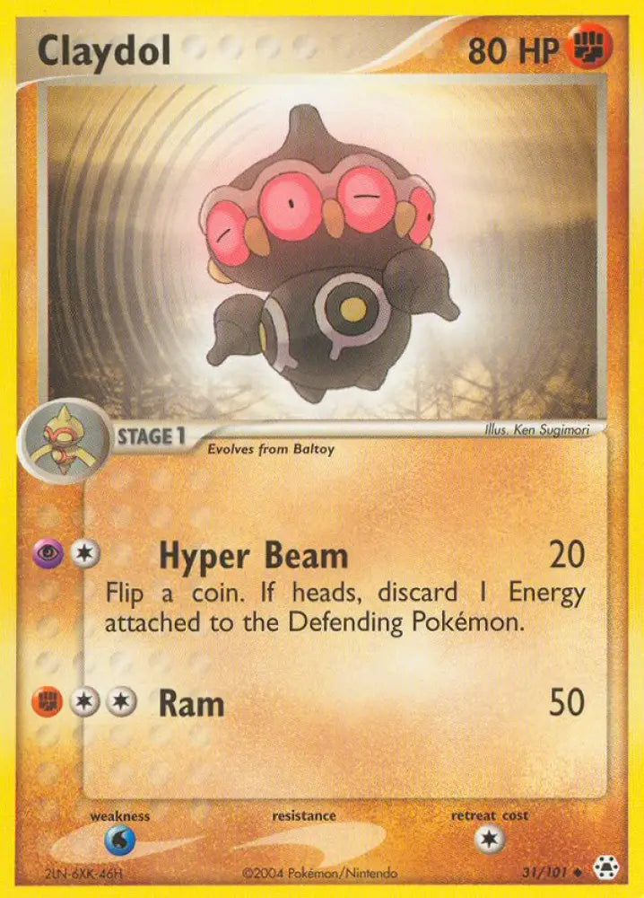 Claydol (31/101) [EX: Hidden Legends] - Pokemon Single