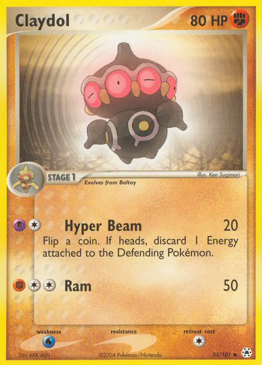 Claydol (31/101) [EX: Hidden Legends] - Pokemon Single