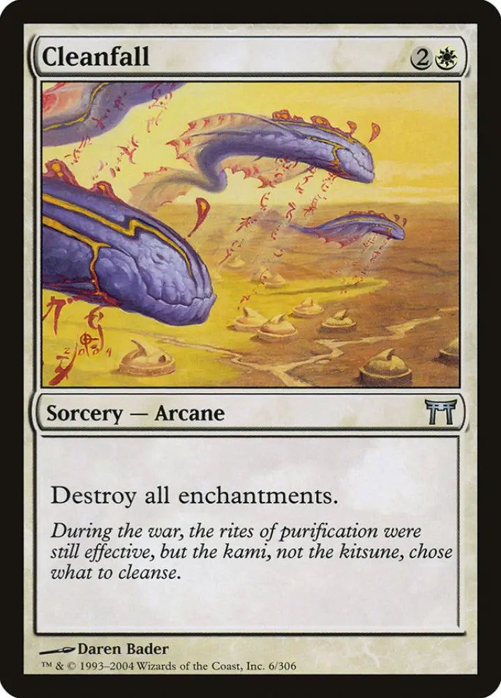 Cleanfall [Champions of Kamigawa] - MTG Single