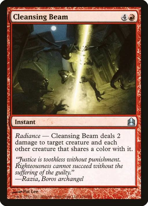 Cleansing Beam [Commander 2011] - MTG Single