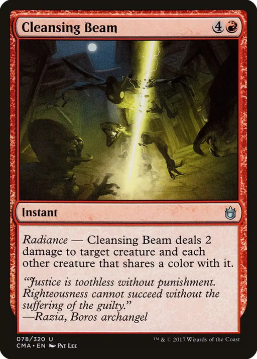 Cleansing Beam [Commander Anthology] - MTG Single