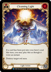 Cleansing Light (Red) [Dusk Till Dawn] Rainbow Foil - Flesh And Blood Single