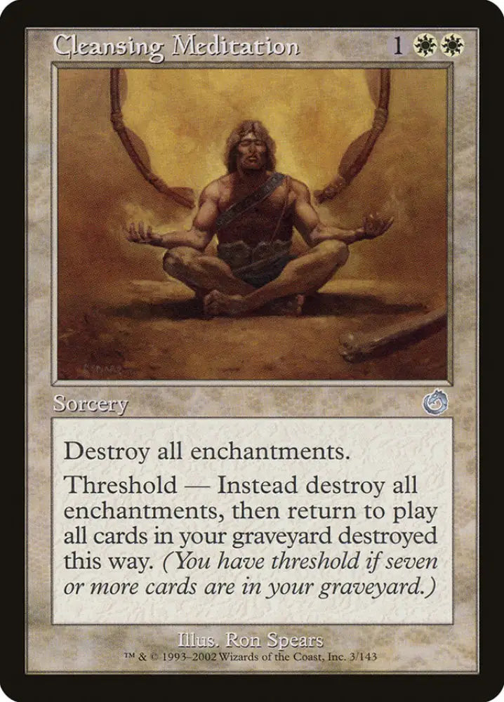 Cleansing Meditation [Torment] - MTG Single