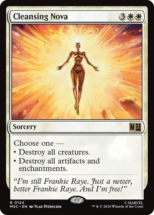 Cleansing Nova (124) [Marvel Super Heroes Commander]