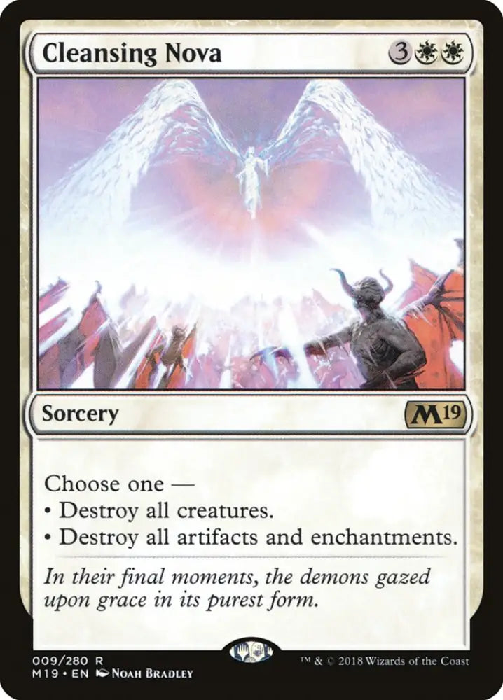 Cleansing Nova [Core Set 2019] - MTG Single