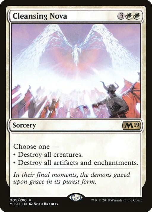 Cleansing Nova [Core Set 2019] - MTG Single