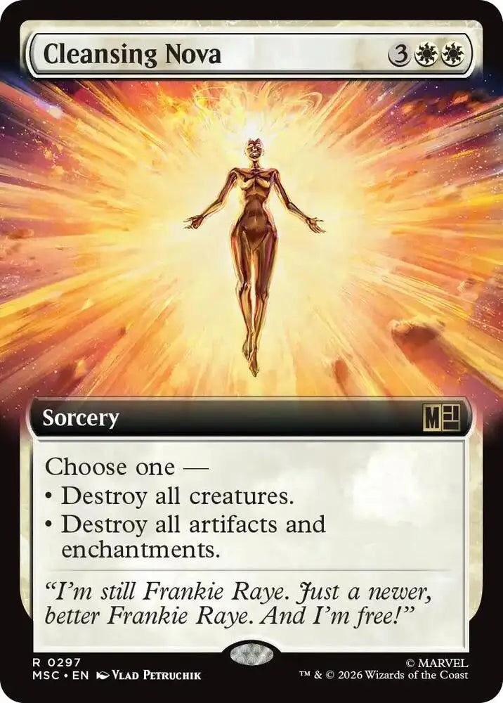 Cleansing Nova (Extended Art) (297) [Marvel Super Heroes Commander]