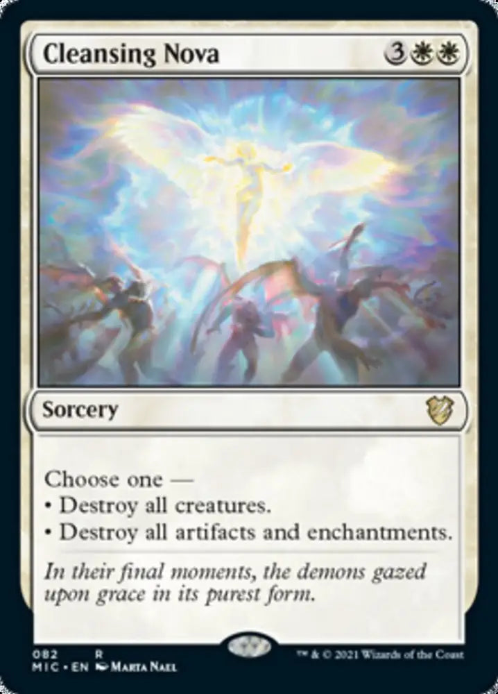 Cleansing Nova [Innistrad: Midnight Hunt Commander] - MTG Single