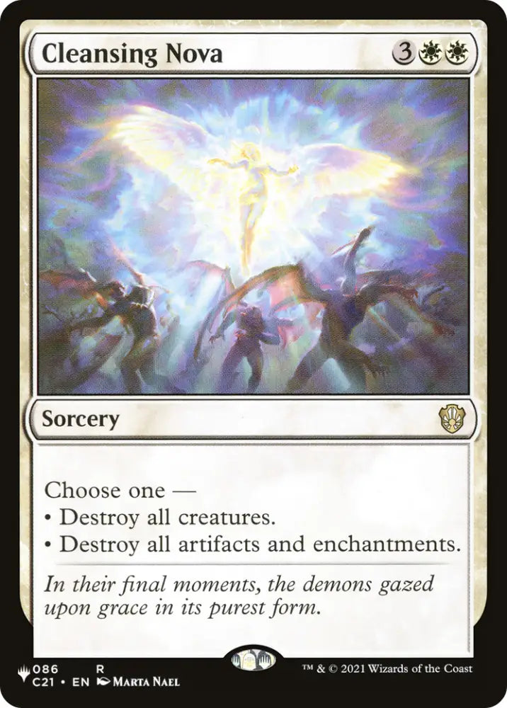 Cleansing Nova [Secret Lair: Angels] - MTG Single