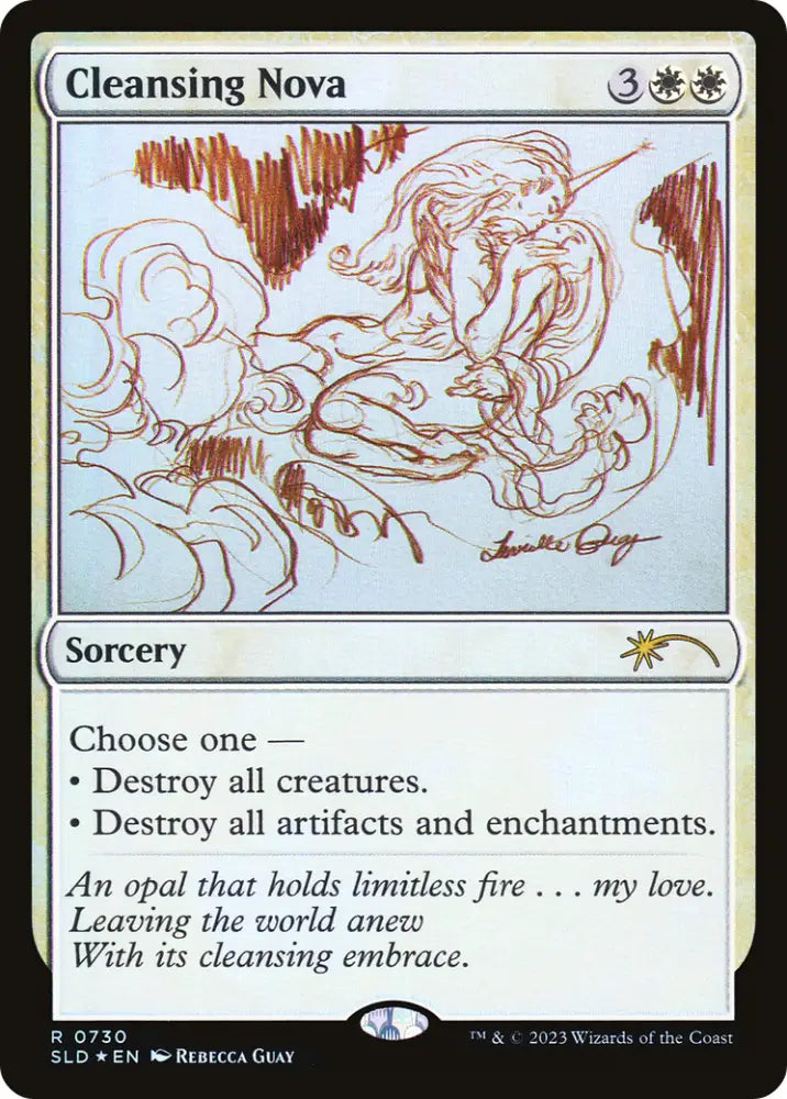 Cleansing Nova (Sketch) [Secret Lair Drop Promos] - MTG Single