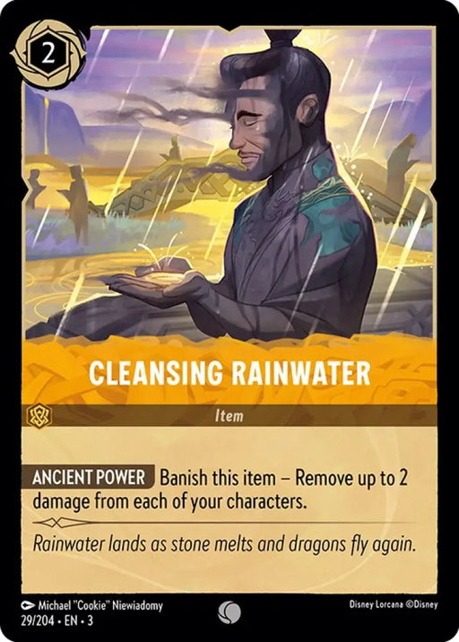 Cleansing Rainwater (29/204) [Into the Inklands] - Lorcana Single