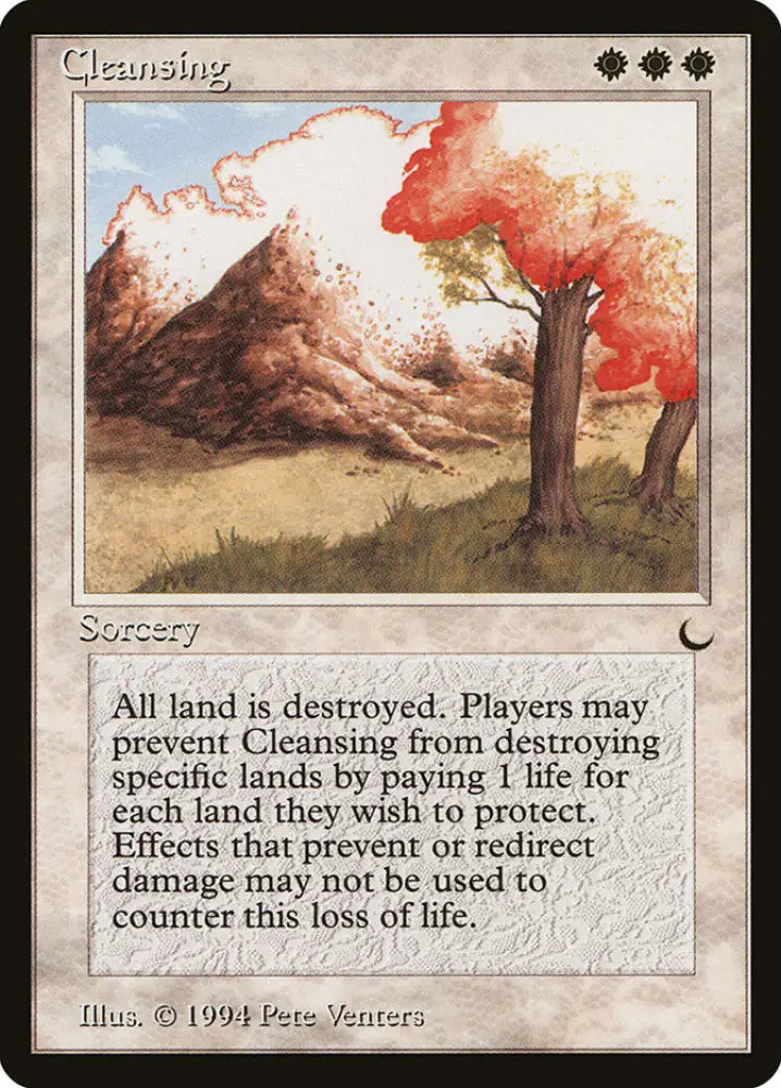 Cleansing [The Dark] - MTG Single