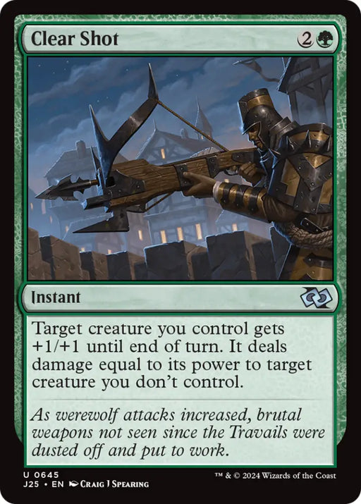 Clear Shot [Foundations Jumpstart] - MTG Single