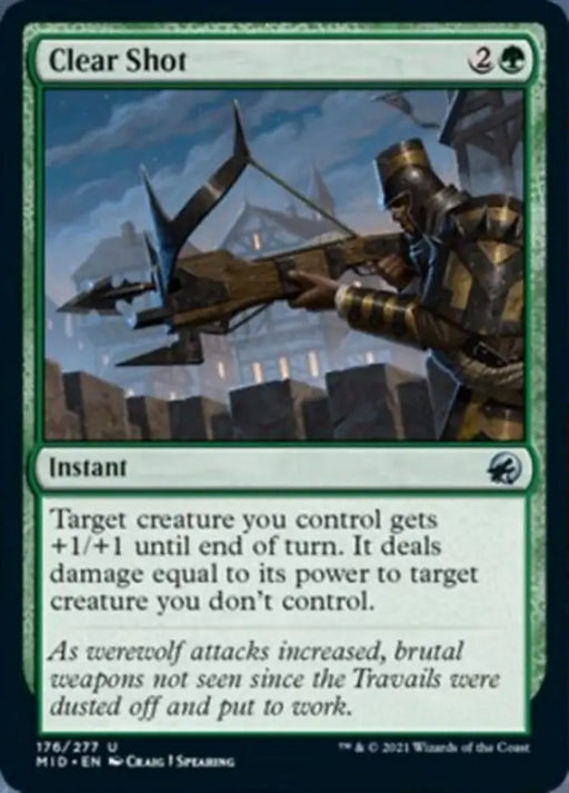 Clear Shot [Innistrad: Midnight Hunt] - MTG Single