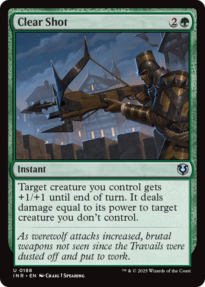 Clear Shot [Innistrad Remastered] - MTG Single