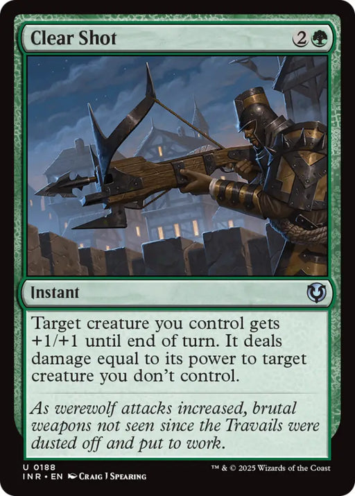 Clear Shot [Innistrad Remastered] - MTG Single