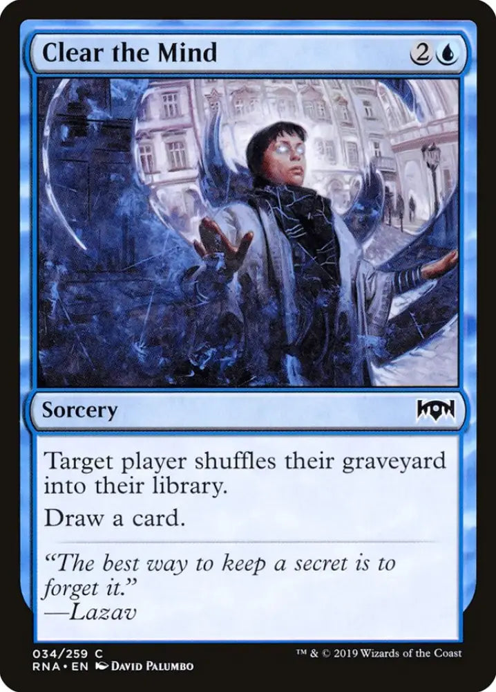 Clear the Mind [Ravnica Allegiance] - MTG Single