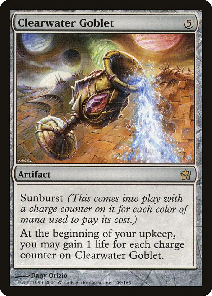 Clearwater Goblet [Fifth Dawn] - MTG Single