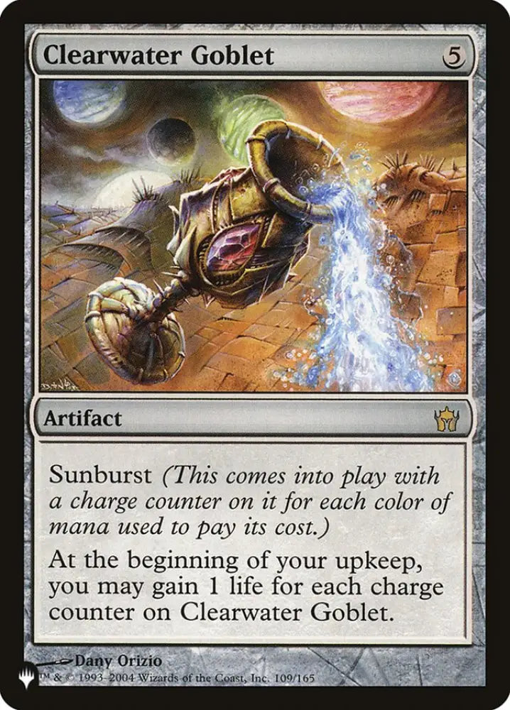 Clearwater Goblet [The List] - MTG Single