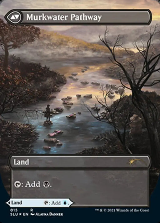 Clearwater Pathway // Murkwater Pathway (Borderless) [Secret Lair: Ultimate Edition 2] - MTG Single
