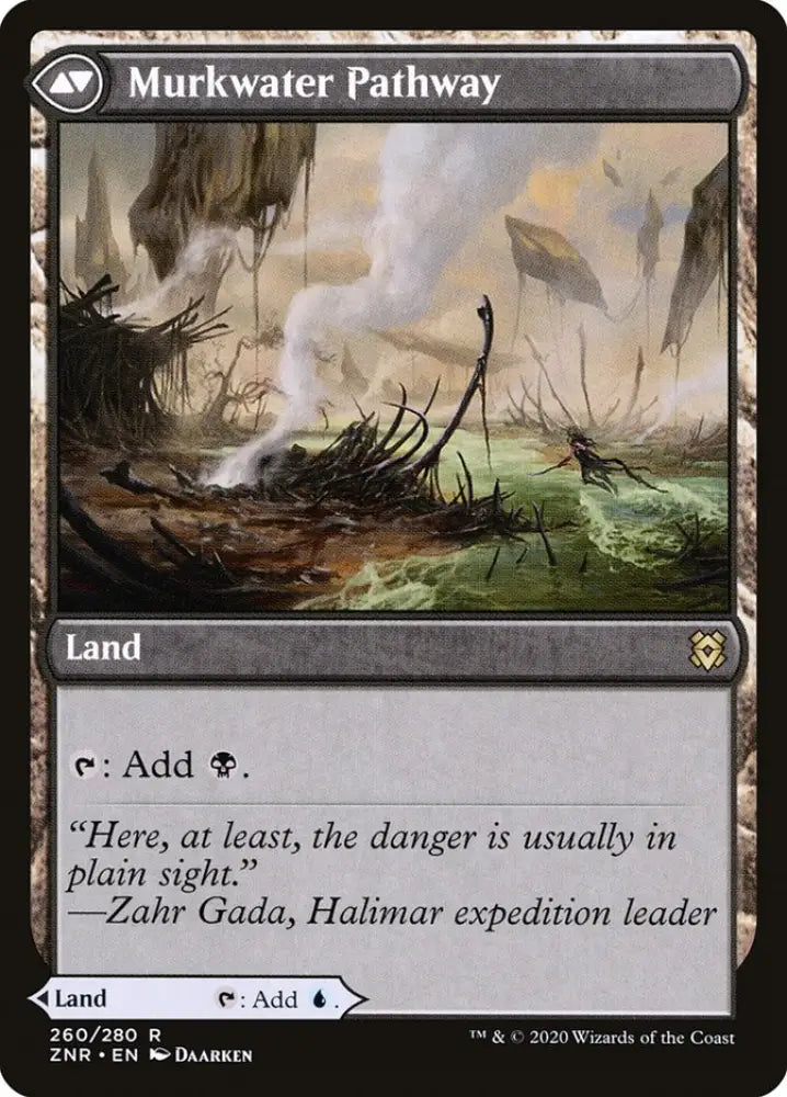 Clearwater Pathway // Murkwater Pathway [Zendikar Rising] - MTG Single