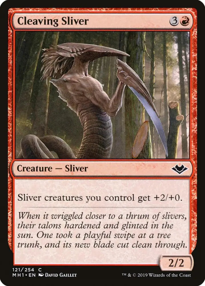 Cleaving Sliver [Modern Horizons] - MTG Single