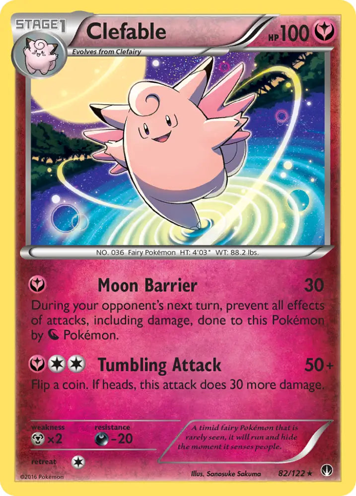 Clefable (82/122) [XY: BREAKpoint] - Pokemon Single