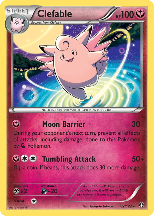 Clefable (82/122) [XY: BREAKpoint] - Pokemon Single